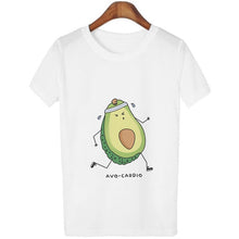 Load image into Gallery viewer, Avocado Cartoon T-Shirt