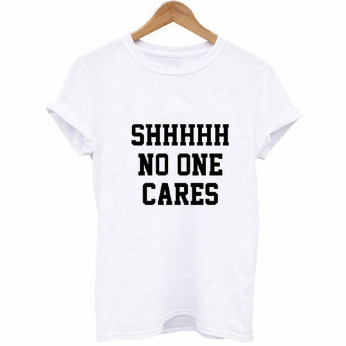 Letter Printed Slogan T-Shirt