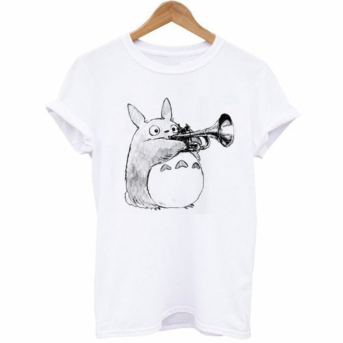 Totoro Print T-Shirt