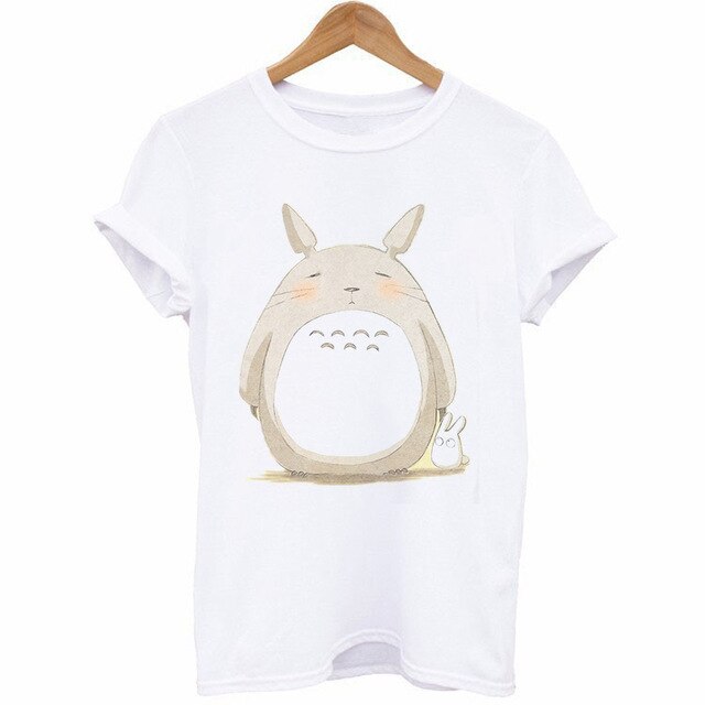 Totoro Print T-Shirt