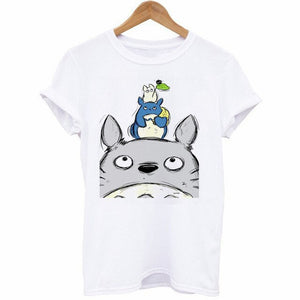 Totoro Print T-Shirt