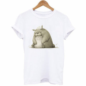 Totoro Print T-Shirt