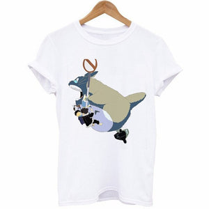 Totoro Print T-Shirt