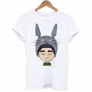 Totoro Print T-Shirt