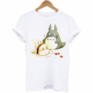 Totoro Print T-Shirt