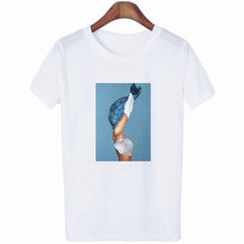 Load image into Gallery viewer, Flowers Feather T-Shirt