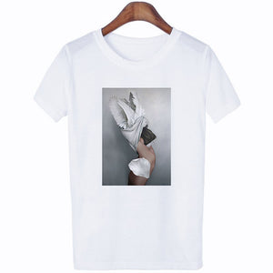 Flowers Feather T-Shirt