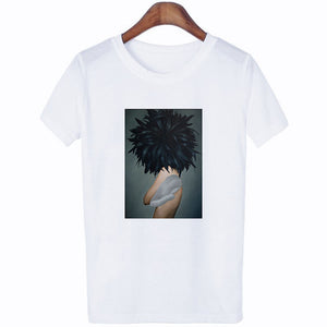 Flowers Feather T-Shirt