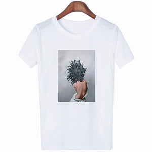 Flowers Feather T-Shirt