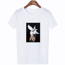 Load image into Gallery viewer, Flowers Feather T-Shirt