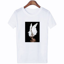 Load image into Gallery viewer, Flowers Feather T-Shirt