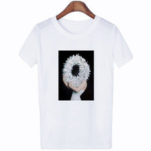 Load image into Gallery viewer, Flowers Feather T-Shirt