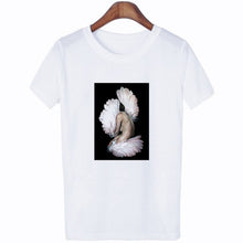 Load image into Gallery viewer, Flowers Feather T-Shirt