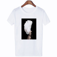 Load image into Gallery viewer, Flowers Feather T-Shirt